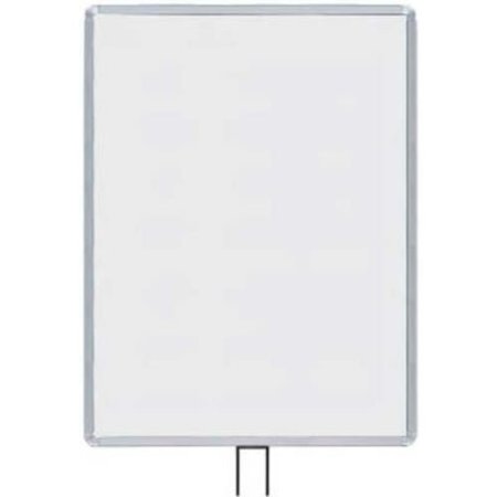 LAVI INDUSTRIES , Vertical Fixed Sign Frame, , 22" x 28", For 13' Posts, Satin 50-1136F12V/SA